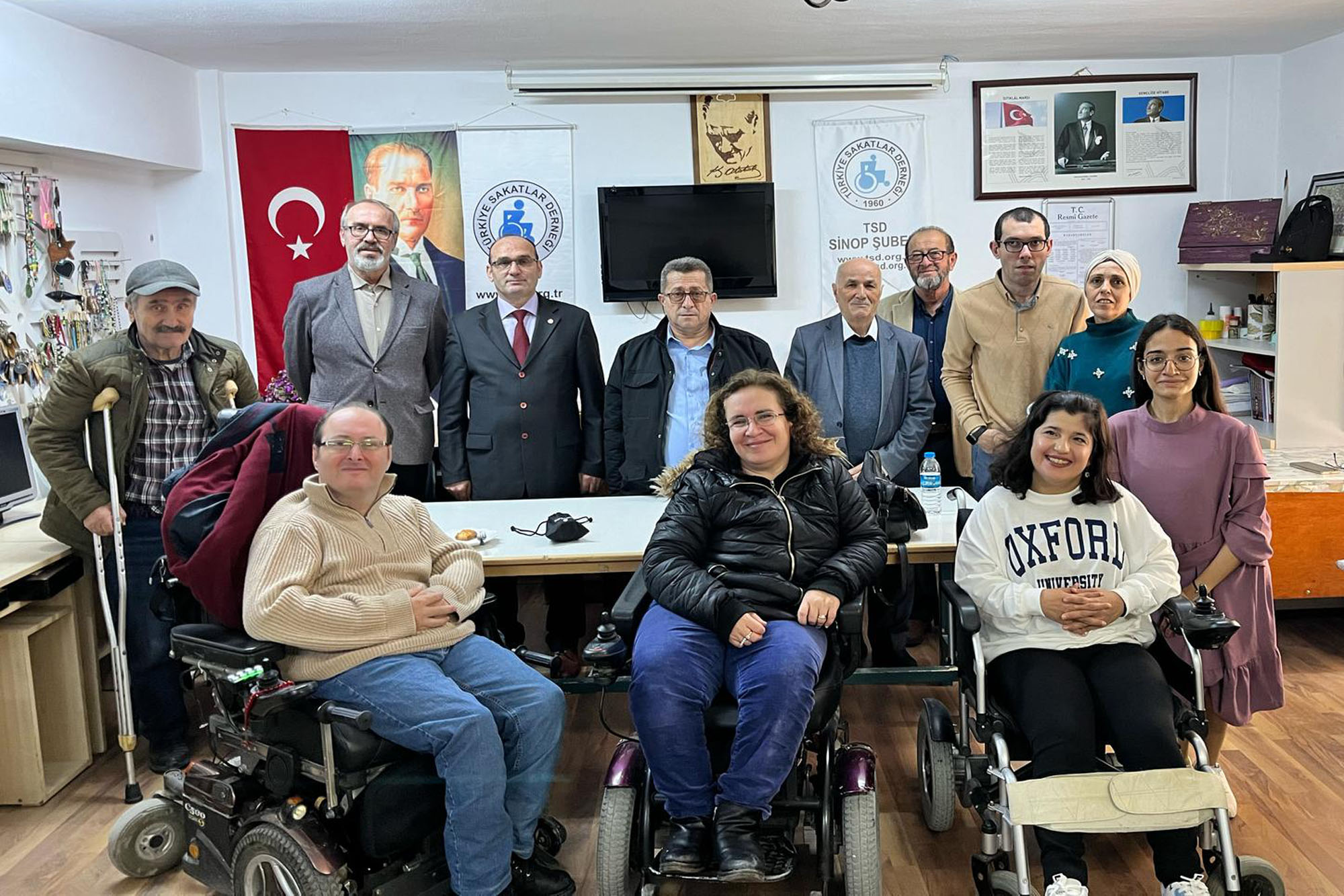 Yeni yönetim ile İlk bayramlaşma